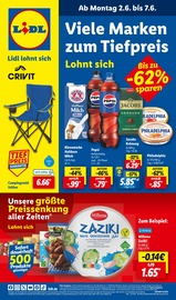 Campingstuhl im Lidl Prospekt in Bensheim Aktueller Lidl Prospekt mit Campingstuhl, "LIDL LOHNT SICH", Seite 1
