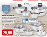 Edelstahl-Topfset mit Kunststoffgriff im Angebot bei Kaufhaus Stolz in Schwerin Edelstahl-Topfset mit Kunststoffgriff Angebote von Gustav Voss bei Kaufhaus Stolz Schwerin für 29,99 €