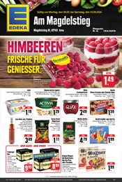 Aktueller nah und gut Supermarkt Prospekt in Magdala und Umgebung, "Wir lieben Lebensmittel!" mit 4 Seiten, 09.09.2024 - 14.09.2024