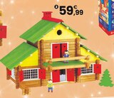 Mon chalet en bois 240 pièces | 5 ans à 59,99 € dans le catalogue JouéClub
