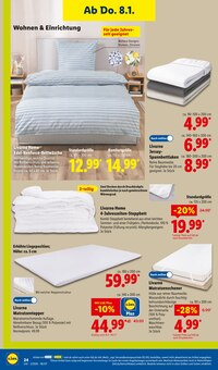 Bettdecke im Lidl Prospekt "LIDL LOHNT SICH" mit 61 Seiten (Chemnitz)