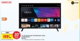 Tv 32’ 80cm dled technologie vidaa ek32fx310vs en promo chez Intermarché Super Cholet à 119,90 €