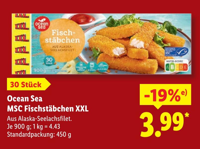 MSC Fischstäbchen XXL
