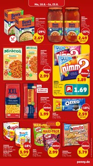 Nudeln im aktuellen Penny Prospekt (Heilbronn) Nudeln im Penny Prospekt "Wer günstig will, muss Penny." mit 38 Seiten (Heilbronn)