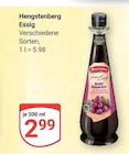 Essig im Angebot bei GLOBUS in Herne Essig Angebote von Hengstenberg bei GLOBUS Herne für 2,99 €