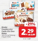 Country Kekse Angebote von Kinder bei nah&frisch Gütersloh für 2,29 €