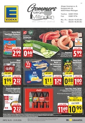 Cola im EDEKA Prospekt in Rees Aktueller EDEKA Prospekt mit Cola, "Aktuelle Angebote", Seite 1