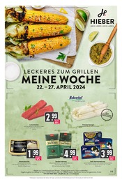 Aktueller Hieber Supermarkt Prospekt in Ehrenkirchen und Umgebung, "Aktuelle Angebote" mit 16 Seiten, 22.04.2024 - 27.04.2024