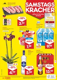 Wodka Angebot im aktuellen Netto Marken-Discount Prospekt auf Seite 62