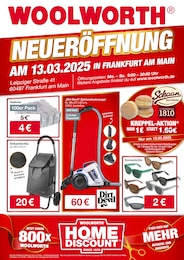 Woolworth Prospekt für Neu Isenburg: "NEUERÖFFNUNG IN FRANKFURT AM MAIN", 8 Seiten, 13.03.2025 - 13.03.2025