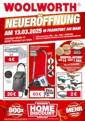 Aktueller Woolworth Mode Prospekt in Flörsheim und Umgebung, "NEUERÖFFNUNG IN FRANKFURT AM MAIN" mit 8 Seiten, 13.03.2025 - 13.03.2025