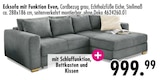 Aktuelles Ecksofa mit Funktion Even Angebot bei SB Möbel Boss in Bochum ab 999,99 €