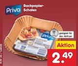 Backpapier-Schalen Angebote von Priva bei Netto Marken-Discount Minden für 2,49 €