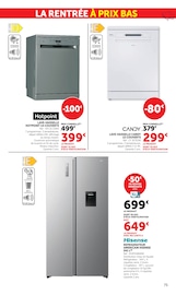 Promos Lave-Vaisselle dans le catalogue "LES PRIX BAS Spécial rentrée" de Hyper U Lave-Vaisselle en promo dans le catalogue Hyper U à la page 75