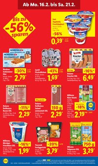 Kinder Schokolade Angebot im Lidl Prospekt, gültig von 16.02.2026 bis 21.02.2026 Kinder Schokolade Angebot im aktuellen Lidl Prospekt auf Seite 18