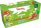 Promo Compote en gourdes pomme & pomme fraise à 5,03 € dans le catalogue Netto à Saint-Pol-de-Léon