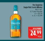 Single Malt Scotch Whisky Angebote von The Singleton bei Marktkauf Schwabach für 24,99 €