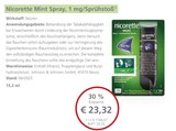 Nicorette Mint Spray, 1 mg/Sprühstoß bei LINDA im Nördlingen Prospekt für 23,32 €