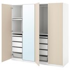 Schrankkombination weiß/graubeige 200x60x201 cm bei IKEA im Angelhof I u. II Prospekt für 1.130,00 €