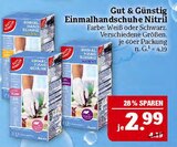 Einmalhandschuhe Nitril Angebote von Gut & Günstig bei Marktkauf Schwabach für 2,99 €