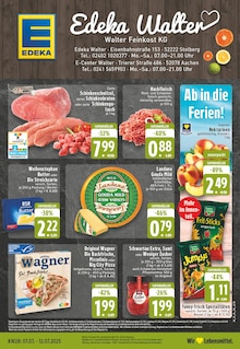 Aktueller EDEKA Prospekt "Aktuelle Angebote" Seite 1 von 28 Seiten für Stolberg
