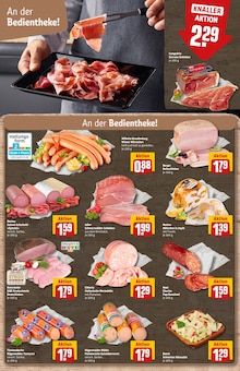 Wurst im REWE Prospekt "Dein Markt" mit 30 Seiten (Regensburg)