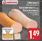 EDEKA Itterbeck - Leberwurst fein, geräuchert Angebot im Prospekt Leberwurst fein, geräuchert bei EDEKA im Itterbeck Prospekt für 1,49 €