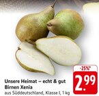 Unsere Heimat – echt & gut Birnen Xenia bei EDEKA im Künzelsau Prospekt für 2,99 €