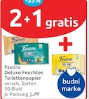Favora Deluxe Feuchtes Toilettenpapier von budni marke im aktuellen budni Prospekt für 