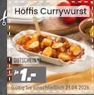 Höffis Currywurst im aktuellen Höffner Prospekt für 1,00 €