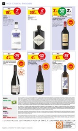Vodka Angebote im Prospekt "-60% DE REMISE IMMÉDIATE SUR LE 2ÈME" von Intermarché auf Seite 34