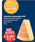 Schweizer Emmentaler AOP im aktuellen V-Markt Prospekt für 1,89 €
