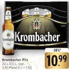 Aktuelle Krombacher Angebote bei EDEKA in Bruchsal Aktuelles Pils Angebot bei EDEKA in Bruchsal ab 10,99 €