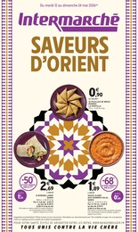 Catalogue Supermarchés Intermarché Hyper en cours à Lisieux et alentours, SAVEURS D'ORIENT, 12 pages, 12/05/2026 - 24/05/2026
