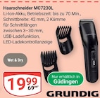 Haarschneider MC7230L von Grundig im aktuellen GLOBUS Prospekt