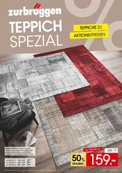 Aktueller Zurbrüggen Prospekt mit Teppich, "TEPPICH SPEZIAL", Seite 1