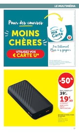 Promos Accessoires téléphone portable dans le catalogue "SUPER U" de Super U Accessoires téléphone portable en promo dans le catalogue Super U à la page 37