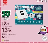 Scrabble - MATTEL en promo chez Intermarché Scrabble - MATTEL dans le catalogue Intermarché