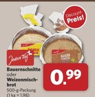 Aktuelle Brot Angebote bei combi in Osnabrück Aktuelles Bauernschnitte Angebot bei combi in Osnabrück ab 0,99 €