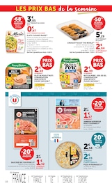 Promos Pizza dans le catalogue "U Express" de U Express Pizza en promo dans le catalogue U Express à la page 10
