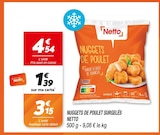 Nuggets de poulet surgelés - NETTO à 3,15 € dans le catalogue Netto