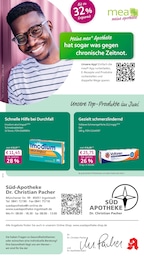 mea - meine apotheke Prospekt für Ingolstadt: "Unsere Juni-Angebote", 4 Seiten, 01.06.2026 - 30.06.2026