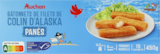 BÂTONNETS PANÉS DE FILETS DE COLIN D'ALASKA MSC AUCHAN - AUCHAN en promo chez Auchan Hypermarché Vandœuvre-lès-Nancy à 5,78 €