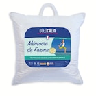 Oreiller à mémoire de forme percale 750g 60x60cm - BLEU CALIN en promo chez Maxi Bazar Champigny-sur-Marne à 19,99 €