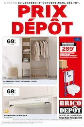 Catalogue Brico Dépôt "PRIX DÉPÔT" à Roëllecourt et alentours, 1 page, 31/10/2025 - 13/11/2025
