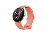 Pixel Watch 5 41mm WiFi Canyon + Aluminiumgehäuse in Champagne Gold Smartwatch Kautschuk, 130–215 mm, von GOOGLE im aktuellen MediaMarkt Saturn Prospekt für 419,00 €