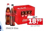 Coca-Cola im Angebot bei Getränke Quelle Weydringer in Warburg Coca-Cola Angebote bei Getränke Quelle Weydringer Warburg für 18,99 €