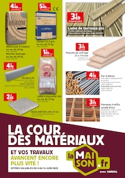 Catalogue Bricolage de LaMaison.fr à Lisieux Prospectus LaMaison.fr à Lisieux, "LA COUR DES MATÉRIAUX", 2 pages, 03/06/2025 - 14/06/2025