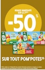 Promo -50% remise immédiate sur le 2ème sur tout Pom'potes à  dans le catalogue Intermarché à Montmagny