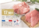 Promo Veau : côtes avec os à 17,99 € dans le catalogue Supermarchés Match à Cucq